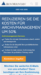 Mobile Screenshot of ironmountain.de
