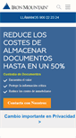 Mobile Screenshot of ironmountain.es