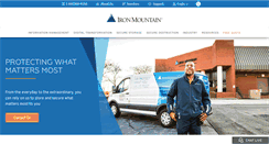 Desktop Screenshot of ironmountain.com