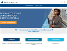 Tablet Screenshot of ironmountain.nl
