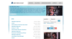 Desktop Screenshot of ironmountain.jobs